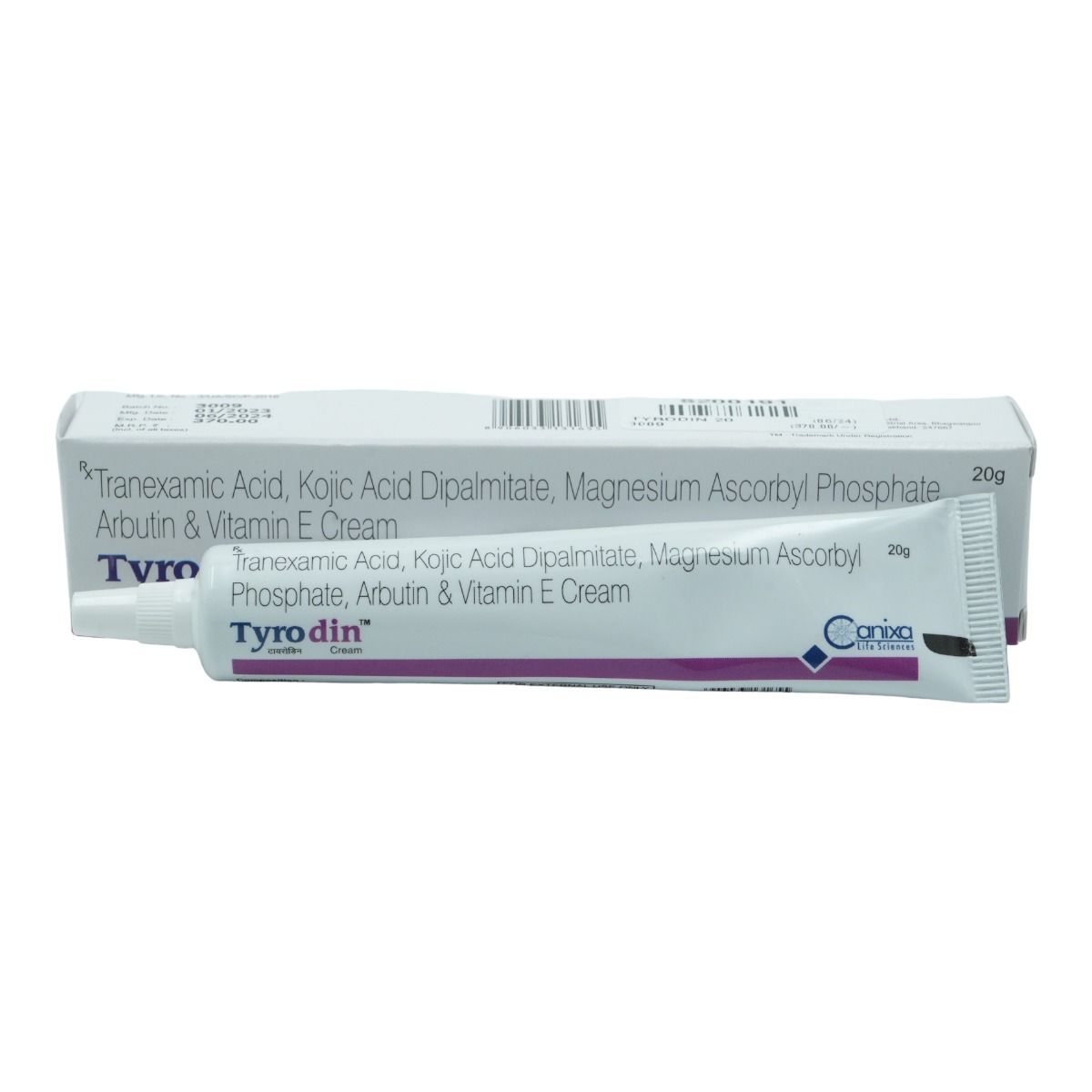 Tyrodin original branded packaging